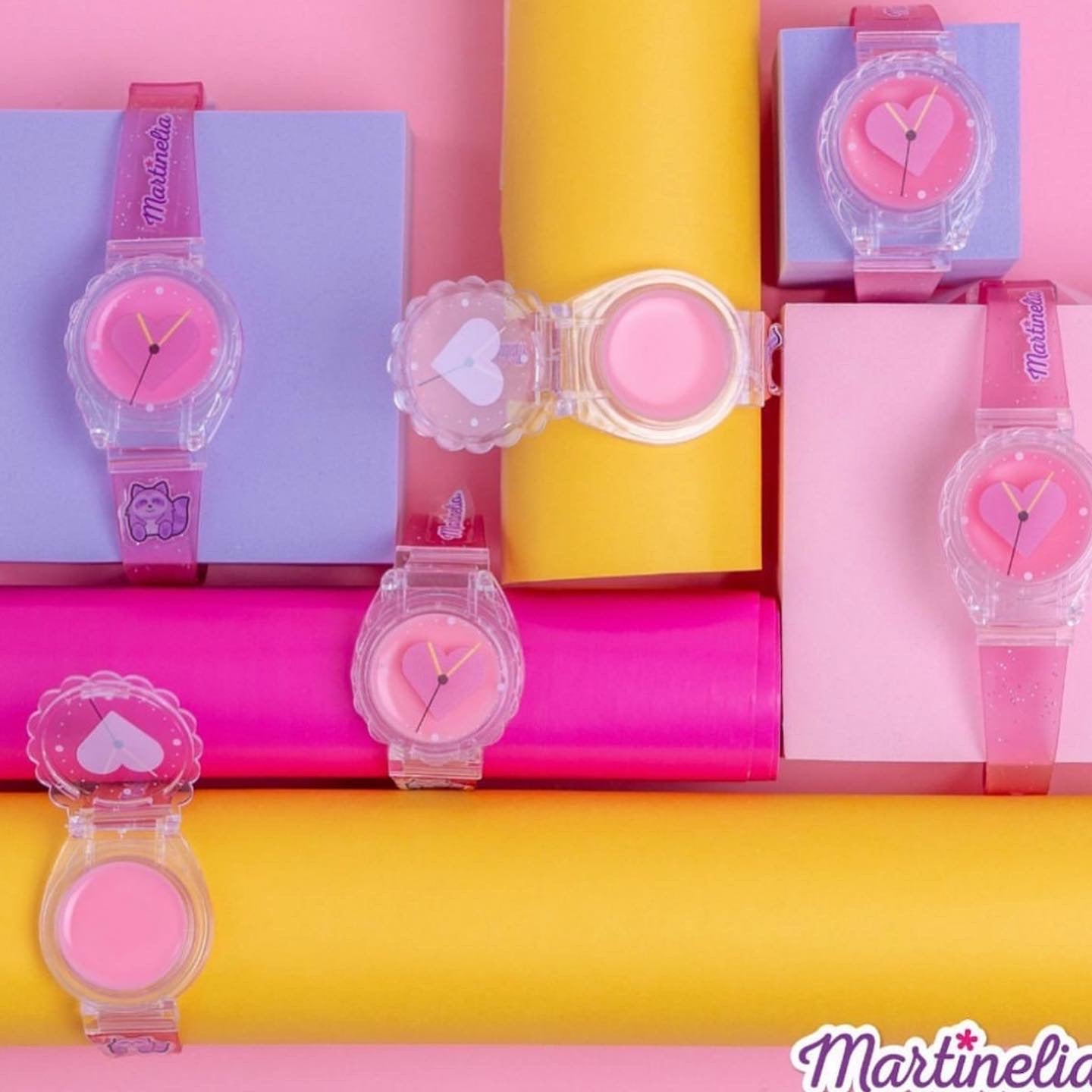 MARTINELIA MY BEST FRIENDS LIP GLOSS WATCH